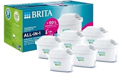 BRITA MAXTRA+ Water Filter Cartridges - Pack of 6 (EU Version)