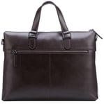 Cirafon Leather Elegant Classic 15" Aito Nahka Ruskea