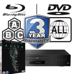 Panasonic Blu-ray Player DP-UB9000 All Zone MultiRegion 4K - Alien Covenant