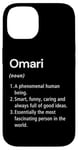 iPhone 14 Omari Name Definition Funny Dictionary Case