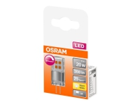 OSRAM - LED-glödlampa - form: T15 - G4 - 2 W (motsvarande 20 W) - klass F - varmt vitt ljus - 2700 K