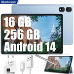 Tablette Tactile BLACKVIEW Tab 16 Pro 10.95" 24Go+256Go-SD 1To 7700mAh 13MP+8MP Android 14 Charge rapide-Dual SIM Mode PC - Bleu