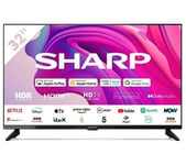 Sharp 32" Smart Roku TV HD Ready with Freeview Play HD  - 1T-C32FD7KF1FB