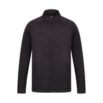 Finden Hales Adult'S Knitted Tracksuit Top - Black/GunMg. / 2XS