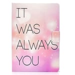 JIan Ying Case for Huawei MediaPad T5 10.1" Tablet Beautiful Patterns Protector Cover Always you