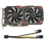 Sjlerst - Carte graphique rx 580, 8 go GDDR5, 256 bits, prise en charge 8K, 2 ventilateurs de refroidissement, 16 pci Express 3.0, carte graphique de