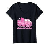 Womens Loads Of Love Special Delivery Valentines Day Heart Love V-Neck T-Shirt