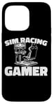 Coque pour iPhone 14 Pro Max Gamer - Simulation De Course Racer Sim Racing