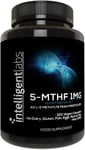 1MG L-5 MTHF by Intelligent Labs, 120 Capsules 4 Months Supply, L-5 Methylfolate