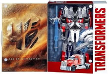 Transformers Platinum Edition Optimus Prime Exclusive Action Figure Silver Knig