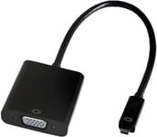 Prokord Videokonverterare Micro Hdmi Vga (d-sub) + 3.5mm Svart