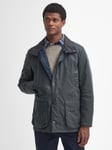 Barbour Beaufort Wax Mac, Grey