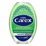 Carex 50ml Aloe Vera Antibacterial Hand  GEL sanitiser  EXP 02/23