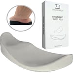 Repose-Poignet Ergonomique Tapis de Souris et Clavier d'Ordinateur. Coussin mobile pour Support du poignet. Conçu par les médecins pour soulager les douleurs de la main et le syndrome du canal carpien