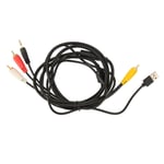 C&acirc;Ble Audio St&eacute;R&eacute;O &agrave; Fiber Optique Num&eacute;Rique Vers Analogique, Jack 3.5mm, 2rca, Pour Tv, Dvd, D&eacute;Codeur R&eacute;Seau