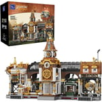 Original-Steampunk Series Construction Set Steampunk Railway Station 36 cm