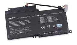 vhbw batterie compatible avec Toshiba Satellite Pro L50-A, S40-AC06M1, S40-AT01M1, S40Dt, S40Dt-AT11M laptop (2500mAh, 14,4V, Li-Ion)