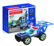 Magformers 717002 Magnetic Construction Toy, White, Blue, Grey