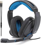 EPOS I Casque Gamer GSP 300, Casque Gaming Flip-to-Mute, Casque Audio Micro Antibruit, Arceau Ergonomique, Coussinets Mousse, Compatible PC, Mac, PS4, PS5, Xbox Series X et One, Switch