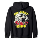 My First Plane Ride Zip Hoodie