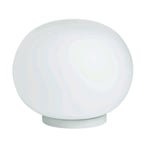 Flos Mini Glo-Ball T Bordlampe, Hvit Håndblåst glass