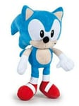 Peluche Sonic Hérisson H 30 CM Scie Videogame