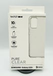 Tech21 Pure Clear Samsung Galaxy S20+ Clear Back Case Multi-Drop Protection