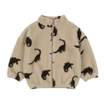 Konges Sløjd JODY TEDDY JACKET GRS DINO SILHOUETTE | Beige | 4 years