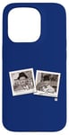 iPhone 15 Pro Stan Laurel & Oliver Hardy Retro B&W Photo Case