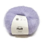 Mohair Silk Fluff 25 gr Hortensia purple A810 Adlibris