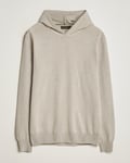 Oscar Jacobson Pascal Wool/Cashmere Hoodie Beige