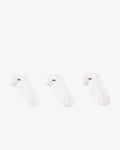 Lacoste Mens 3-Pack Trainers Socks - White - Size UK 9-12