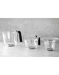 KitchenAid Universal Measuring Jug Set of 3 - 250ml, 500ml and 1L