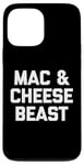 Coque pour iPhone 13 Pro Max Mac & Cheese Beast T-shirt humoristique avec inscription humoristique