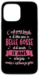 Coque pour iPhone 13 Pro Max 11 ans Cadeau Anniversaire Fille Belle Gosse Idée Cadeau