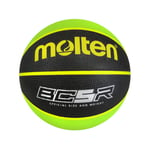 Molten BCR Rubber Basketball - Black / Green - Size 5