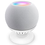 PlusAcc - support mural pour Homepod Mini Plug,accessoire d'économie d'espace avec gestionnaire de câbles intégré,pas besoin de vis - Type Table Stand White