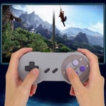 Usb Joystick Gamepad Control For Nintendo Snes Joypad Gamer Purple