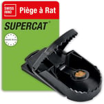 Piège À Rat Supercat Avec Un Appât Alimentaire. Prêts À L'emploi Et . Utilisation Intérieure + Extérieur. Fabriqué En Ue. X1,Gris.[W369]