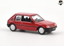 PEUGEOT 205 XR 1985 - Voiture compacte rouge red compact car - 1/87 NOREV 471732