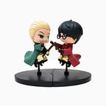 Bizak Harry Potter 64115016 Lot de 2 Figurines 8 cm, Draco et Harry avec Couches. Édition Collectionneur Grand Niveau de détail 13 Figurines à Collectionner, Recommandé à partir de 3 Ans