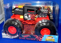 HOT WHEELS MONSTER TRUCKS 1:24 GIANT WHEELS BONE SHAKER NEW 2020 DIE CAST CRACK