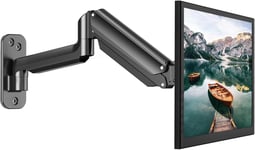 Adjustable Wall Mount Monitor Arm 17-32" for Computer TV, VESA 75x75, 100x100