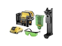 Dewalt Dce0822d1g, 30 M, 10 Mm/M, Horisontell / Vertikal, Linjelaser, Svart, Gul, Batteri