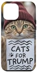 Coque pour iPhone 12 Pro Max Cats For Trump