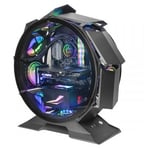 Boitier PC Mini Tour Micro ATX Mars Gaming MC-Orb avec panneaux vitrés - Noir