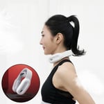 Neck Shoulder Massager Smart Massage Hot Compress Pain Relief C Blue