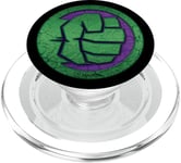 Marvel Hulk Smash Fist Punch Green Purple PopSockets PopGrip for MagSafe