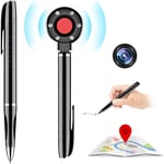 Détecteur De Bugs Portable Rf Sans Fil, Détecteur De Caméra Cachée Anti-Espion En Forme De Stylo, Detecteur De Camera Pour Appareils D'Écoute Pour Voyage, Hôtel, Voiture, Bureau