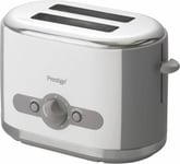 Prestige Brushed Stainless Steel 2 Slice Toaster White